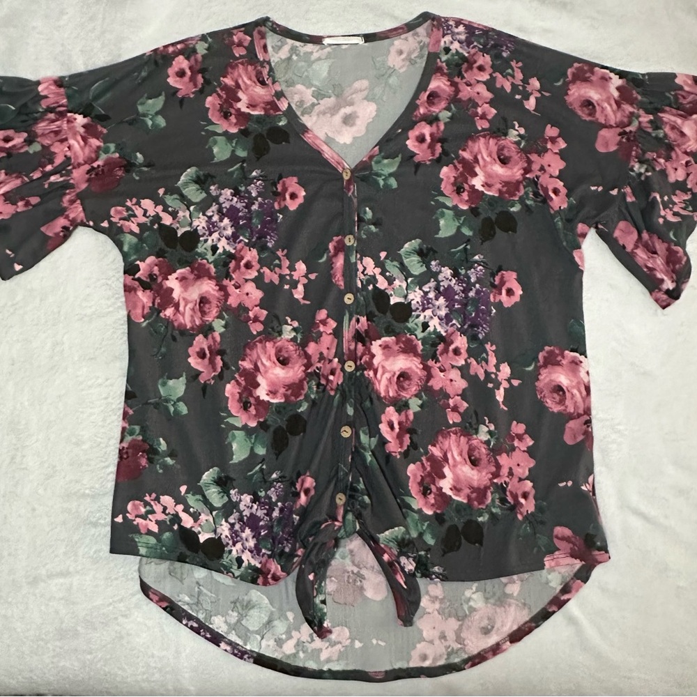 Reborn Pink and Purple Blouse